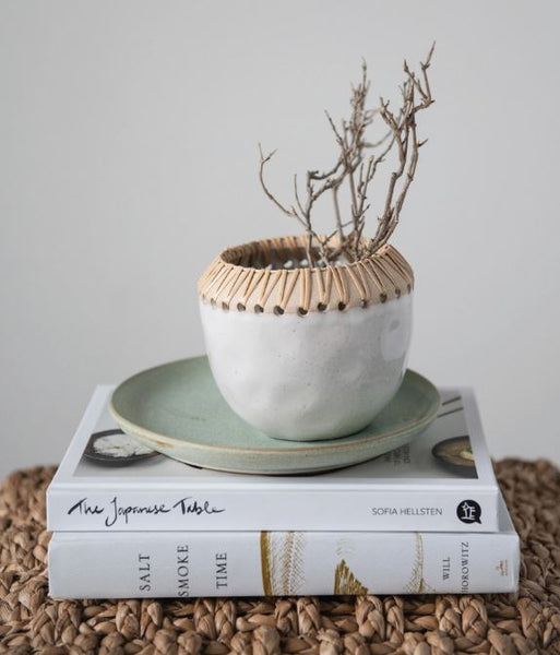 Small Stoneware Planter