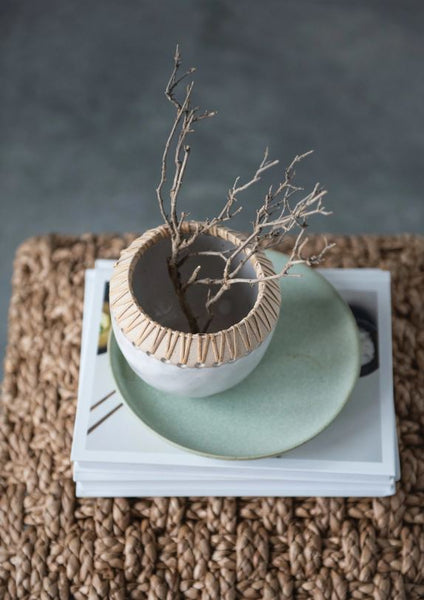 Small Stoneware Planter