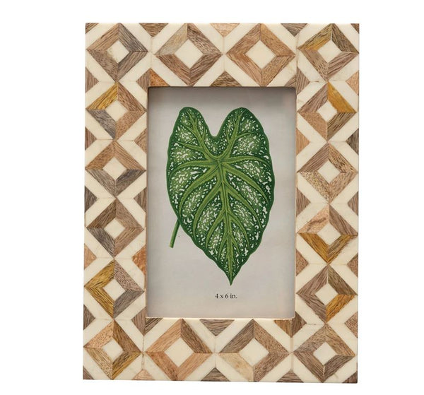 Resin Patterned Photo Frame