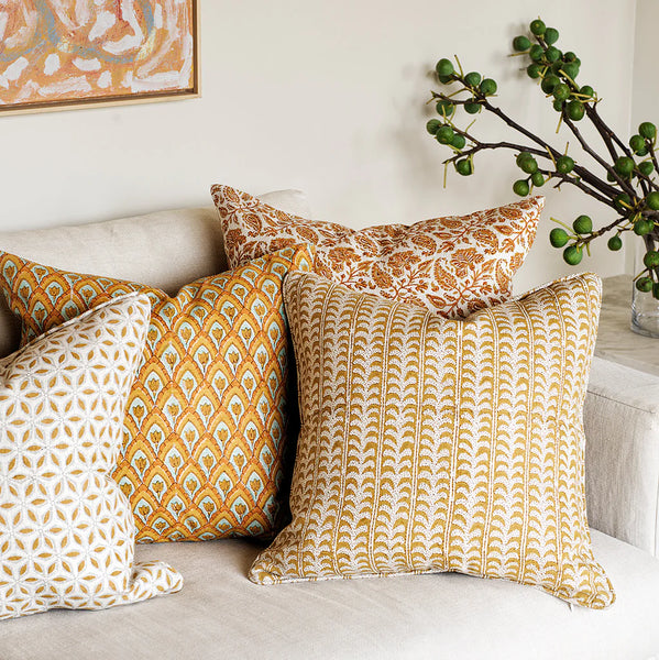 Haveli Calypso Linen Pillow