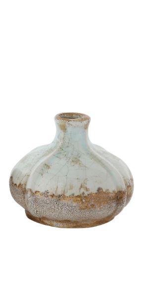 Small Round Terracotta Vase