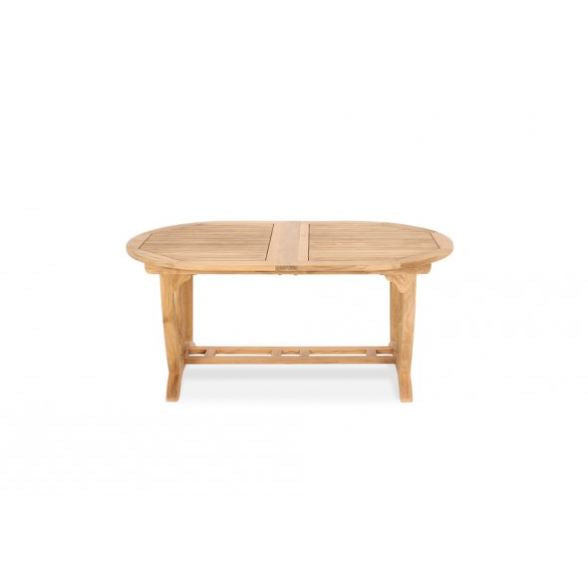 Vineyard Teak Oval Double Extension Dining Table Small