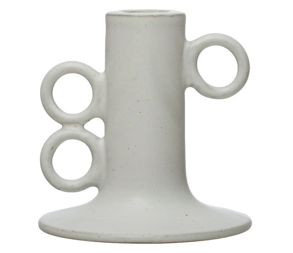 Stoneware Taper Holder