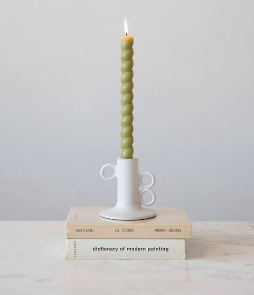 Stoneware Taper Holder