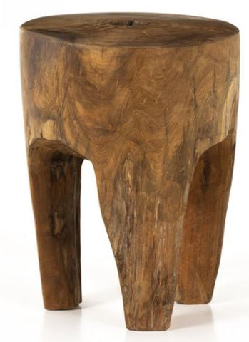 Teak Root End Table