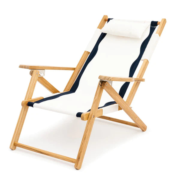 Sling Beach Chair- Riviera White