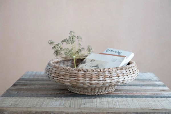Hand-Woven Natural Bowl